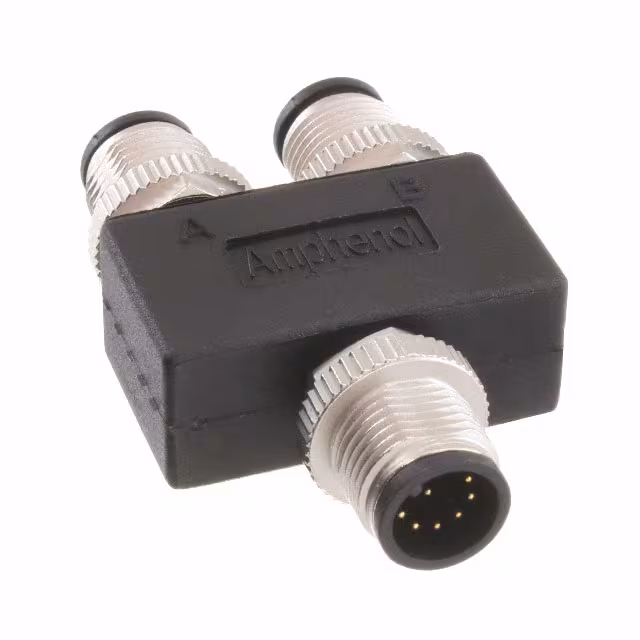 YA-A10M-A10M-A10M-01 Amphenol LTW  Rundsteckverbinderadapter